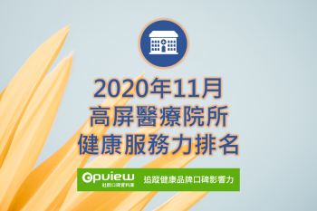 高屏醫院健康服務力排名