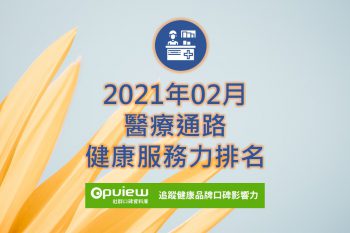 醫療通路健康服務力排名
