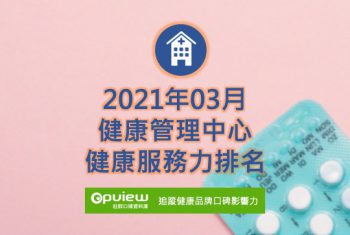 健管中心健康服務力排名